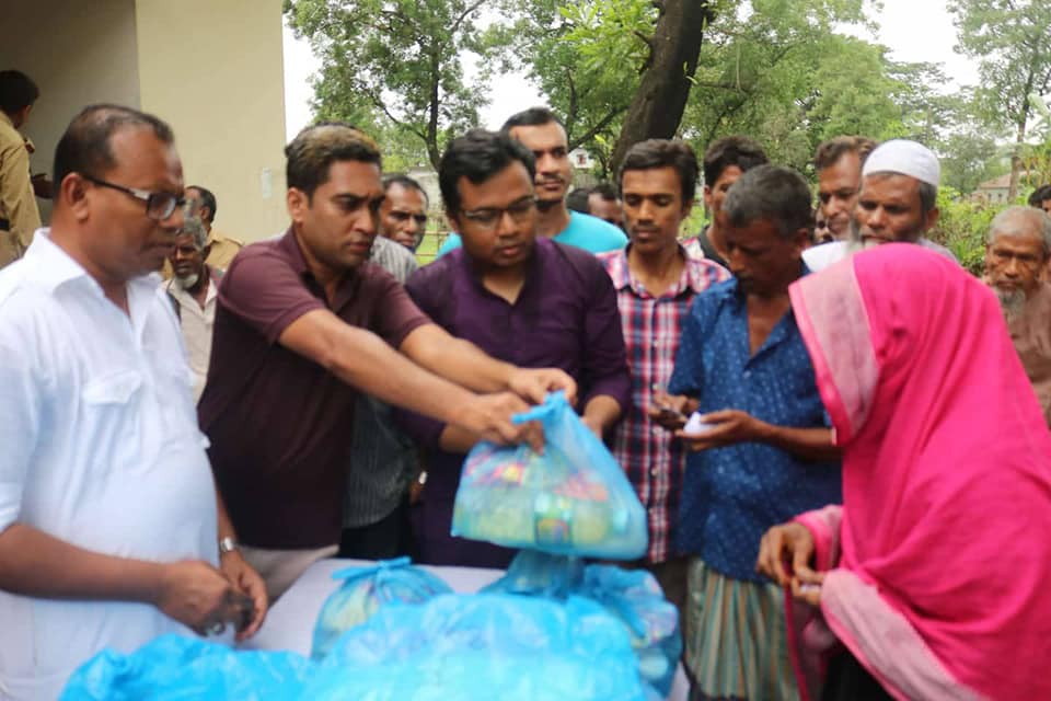 Eid Gift Distribution in Palash, Narsingdi